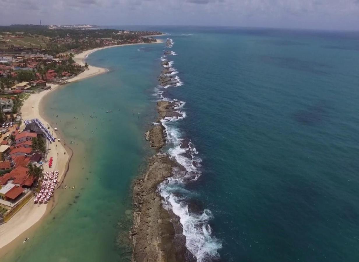 Sonia Flats Arituba Tropical - Flat Vista Mar Em Frente A De Camurupim